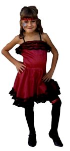 Can-Can Child Costume Size Child 5 - 6 Can-Can Child Costume Size Child 5 - 6
