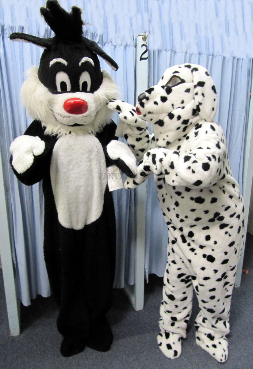 Deluxe Cat Costume Over Head