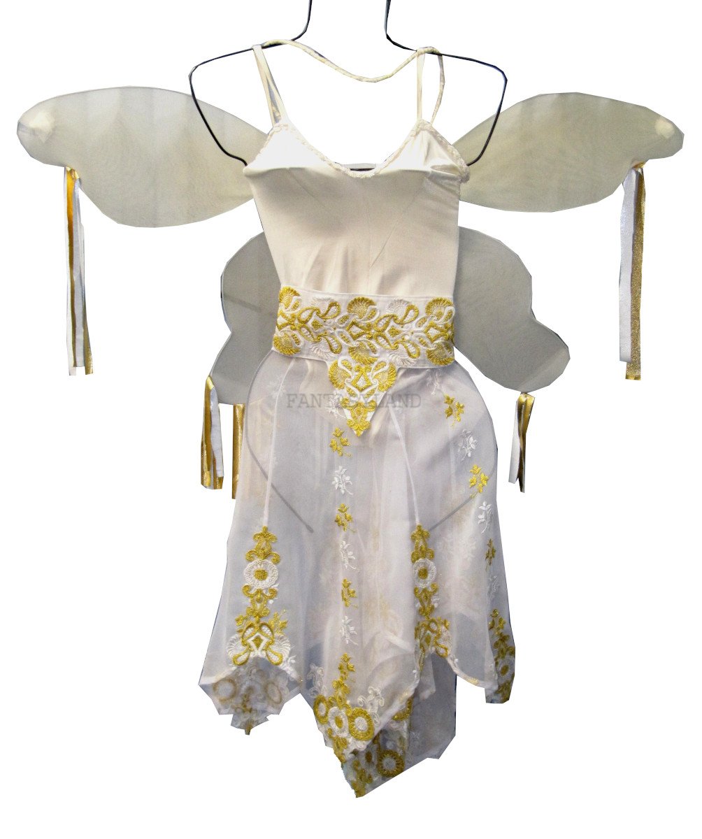 White Gold Dancing Fairy costume