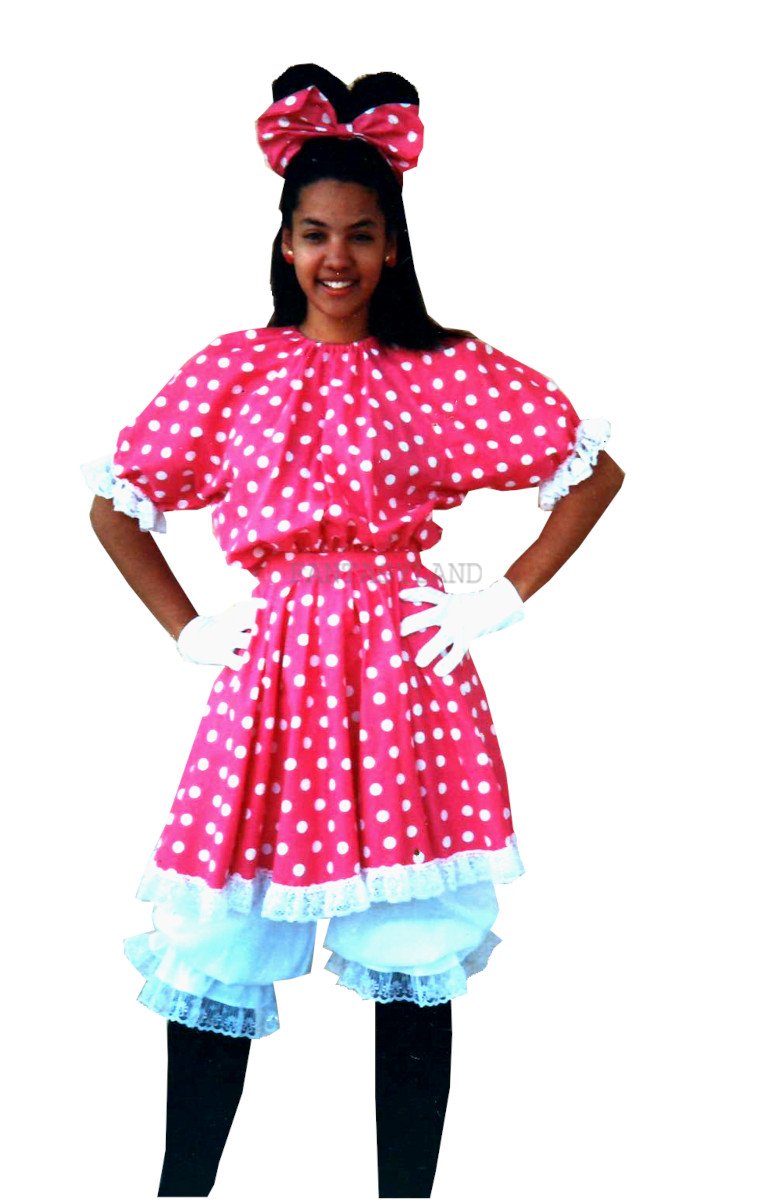 Girl Fantasy Mouse Costume Size Sm - Lg