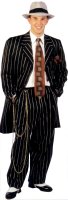 Gangster Costume, Size 42 Long, Black