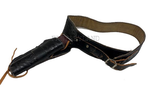 Black Western Gun Belt 38"