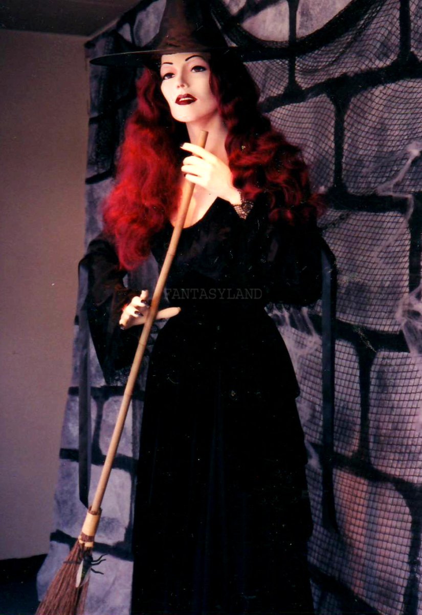 Vintage Marie D'Veaux Black Gothic Dress by Shrine