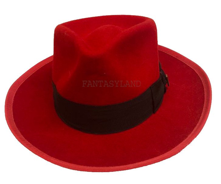 Red Fedora Size 23 3/4
