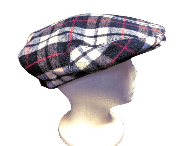 Plaid Drivers Cap
