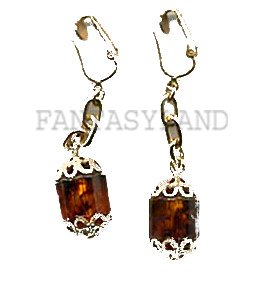 AMBER GOLDEN LANTERNS EARRINGS SARAH COVENTRY