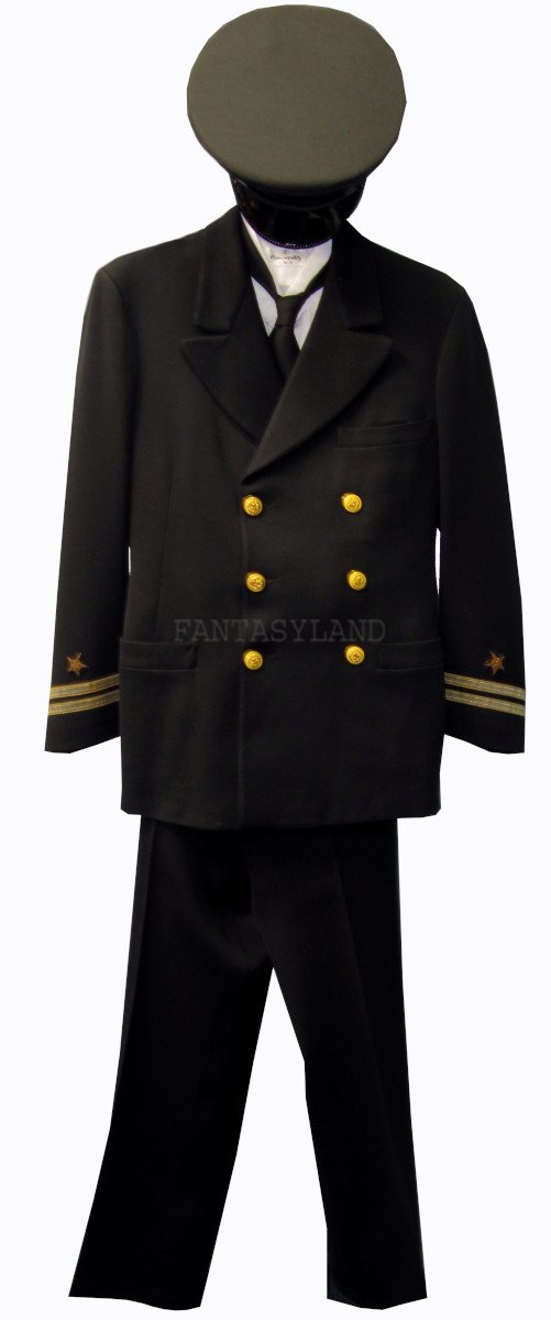 Military Man - Coast Guard Costume Size 40