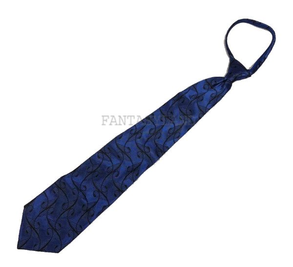 Blue and Black Dress Tie