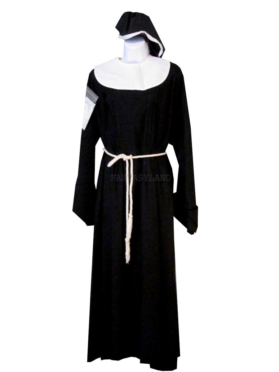 Nun Costume Size Md-XLg - Click Image to Close