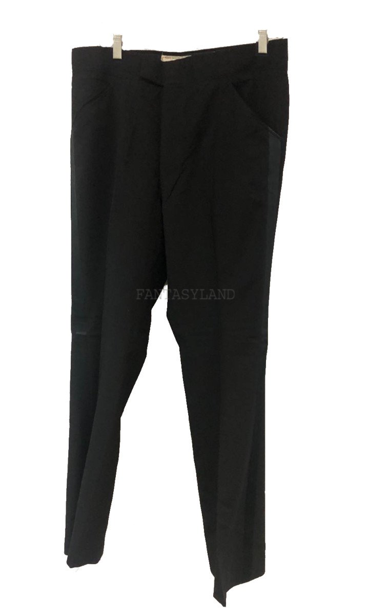 Black Tux Pants with Satin Stripe Size 36"x34"