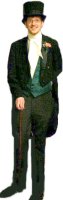 Regency Men's Suit Child or Adult Size 38" SM Brown