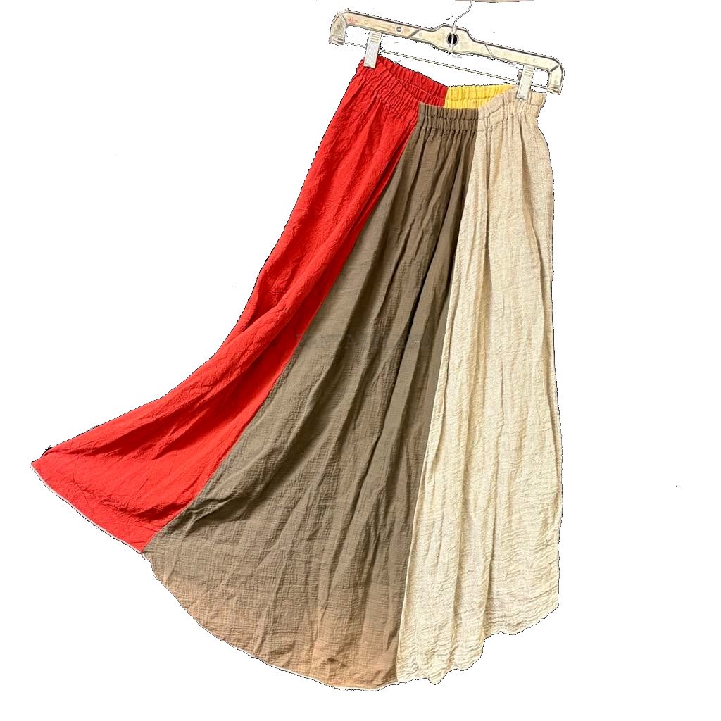 4-Gore 4 Color Renaissance Skirt Costume Sm- Md Child or Adult