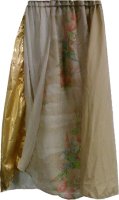 Gold 4-color Skirt, Size Ch Md-Adult XLg