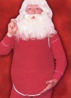 Santa Belly Costume Size Most #80