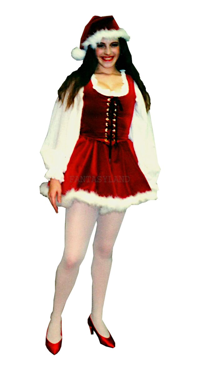 Deluxe Santa's Helper Costume, Size 10
