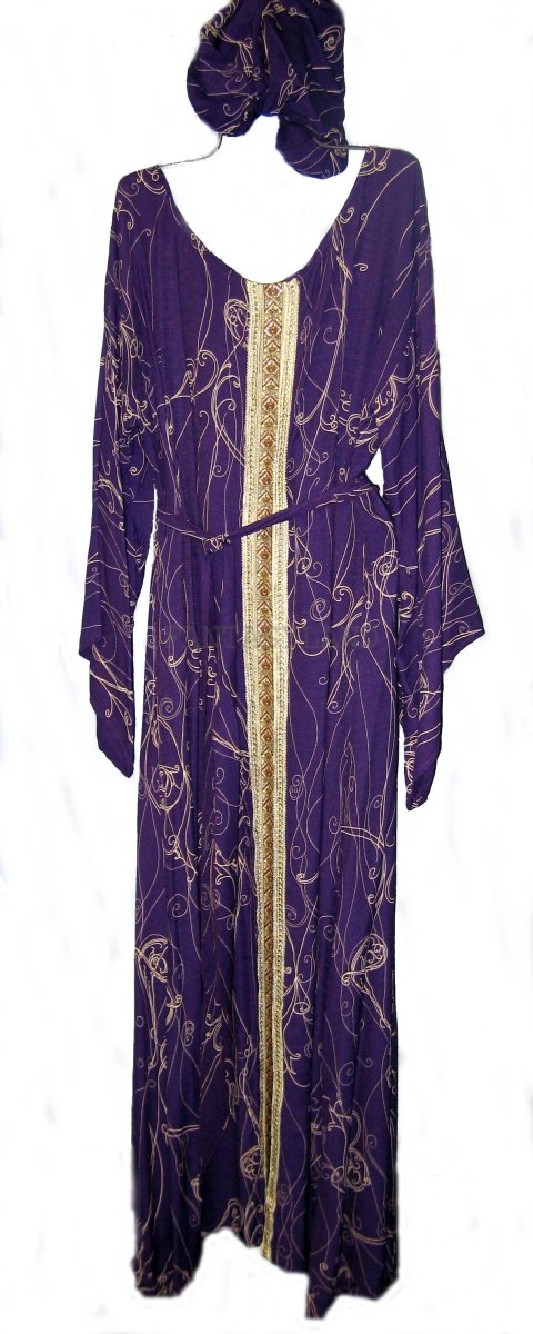 Shepherd Sheik Robes Costume, Size Most - XXL - Click Image to Close