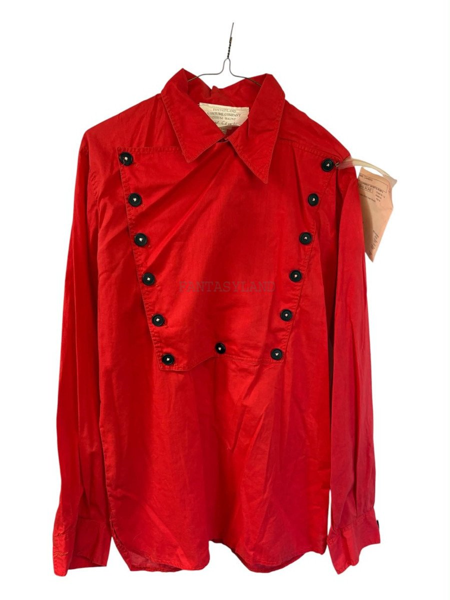 Red Bib Cowboy Shirt Large Red Bib Cowboy Shirt Large