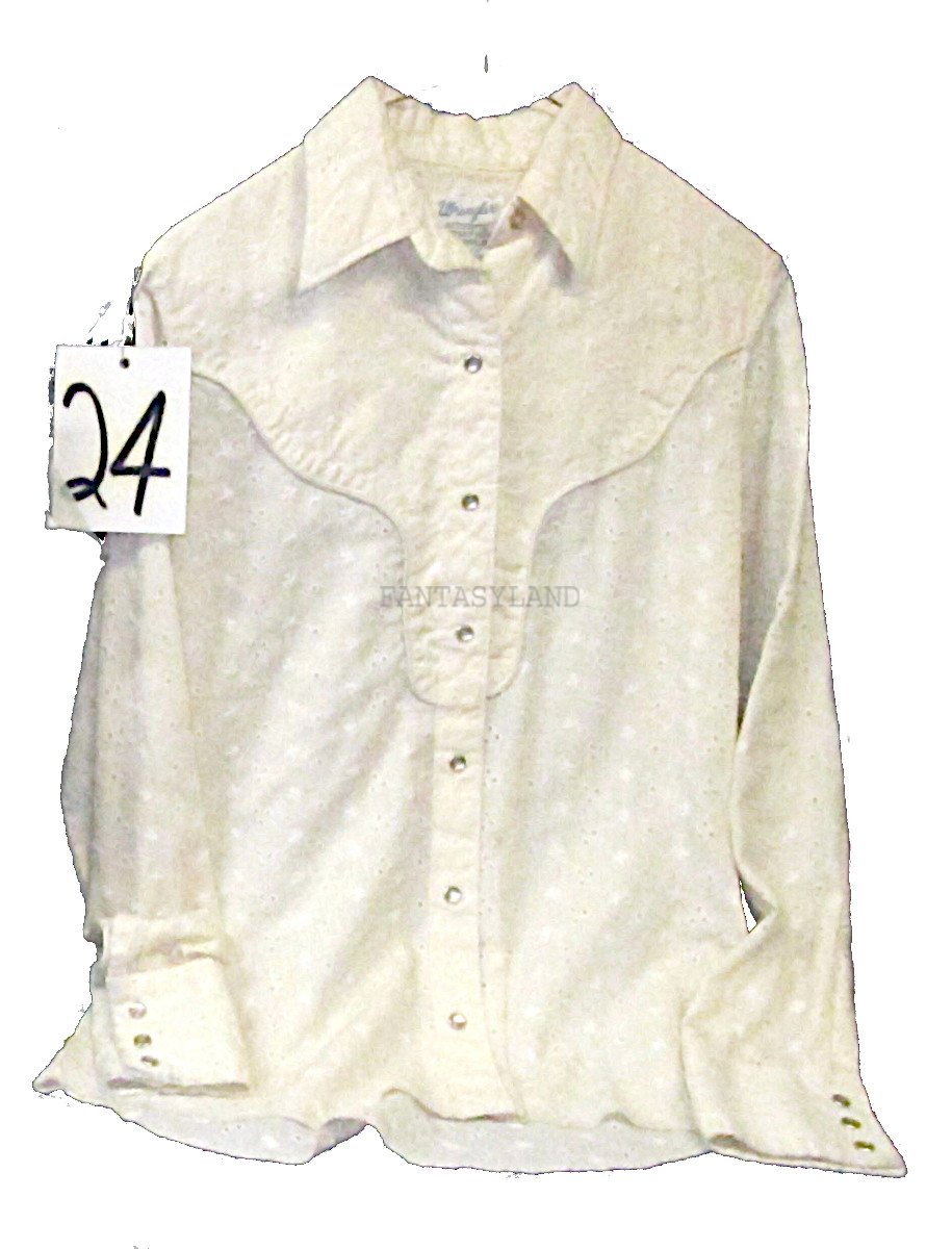 Cow Girl Blouse Beige Small