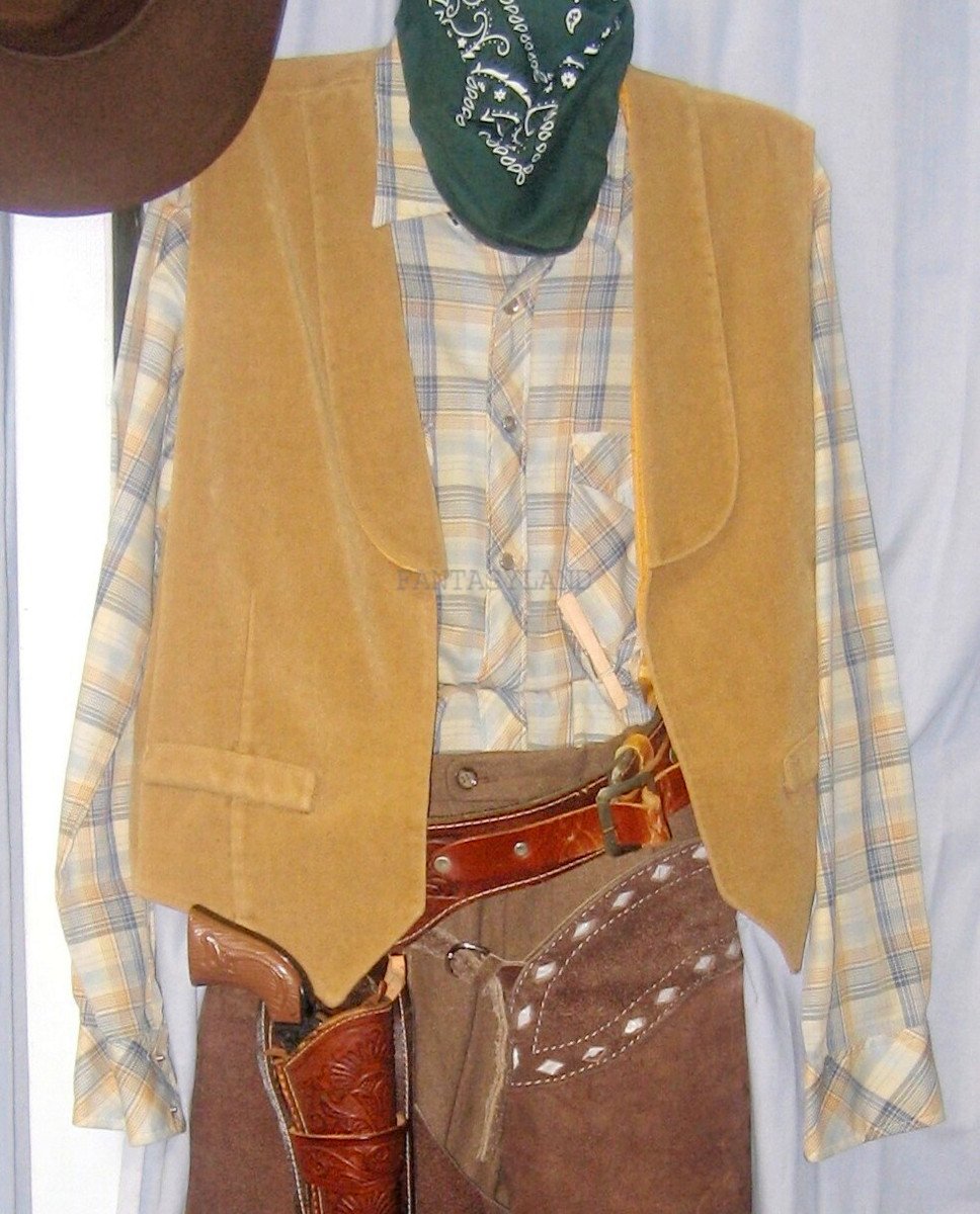 Plaid Cowboy Shirt Medium