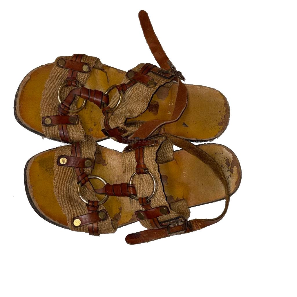 Roman Sandles Costume Size 7 1/2 Mens