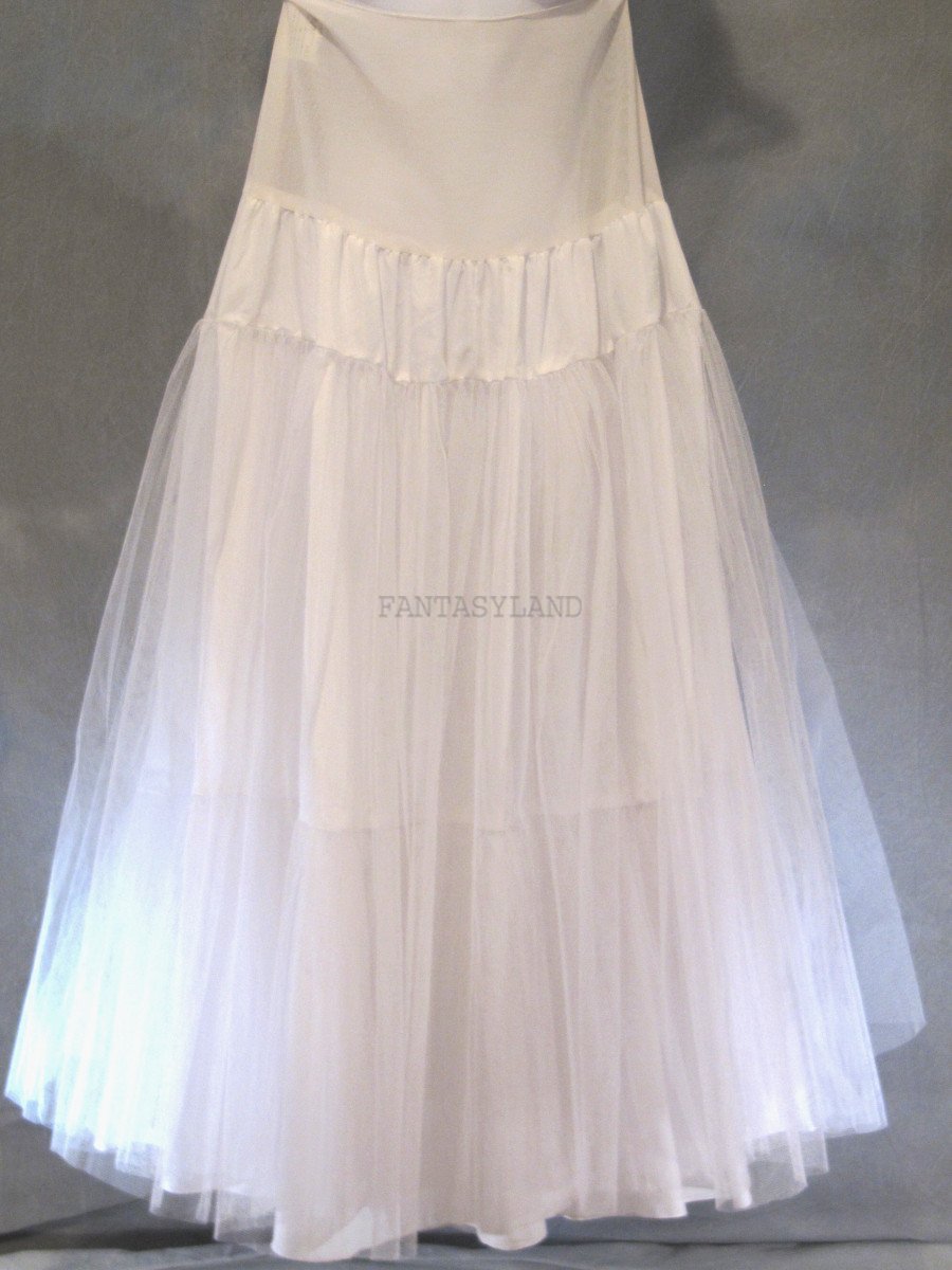 White Petticoat, Small, Long