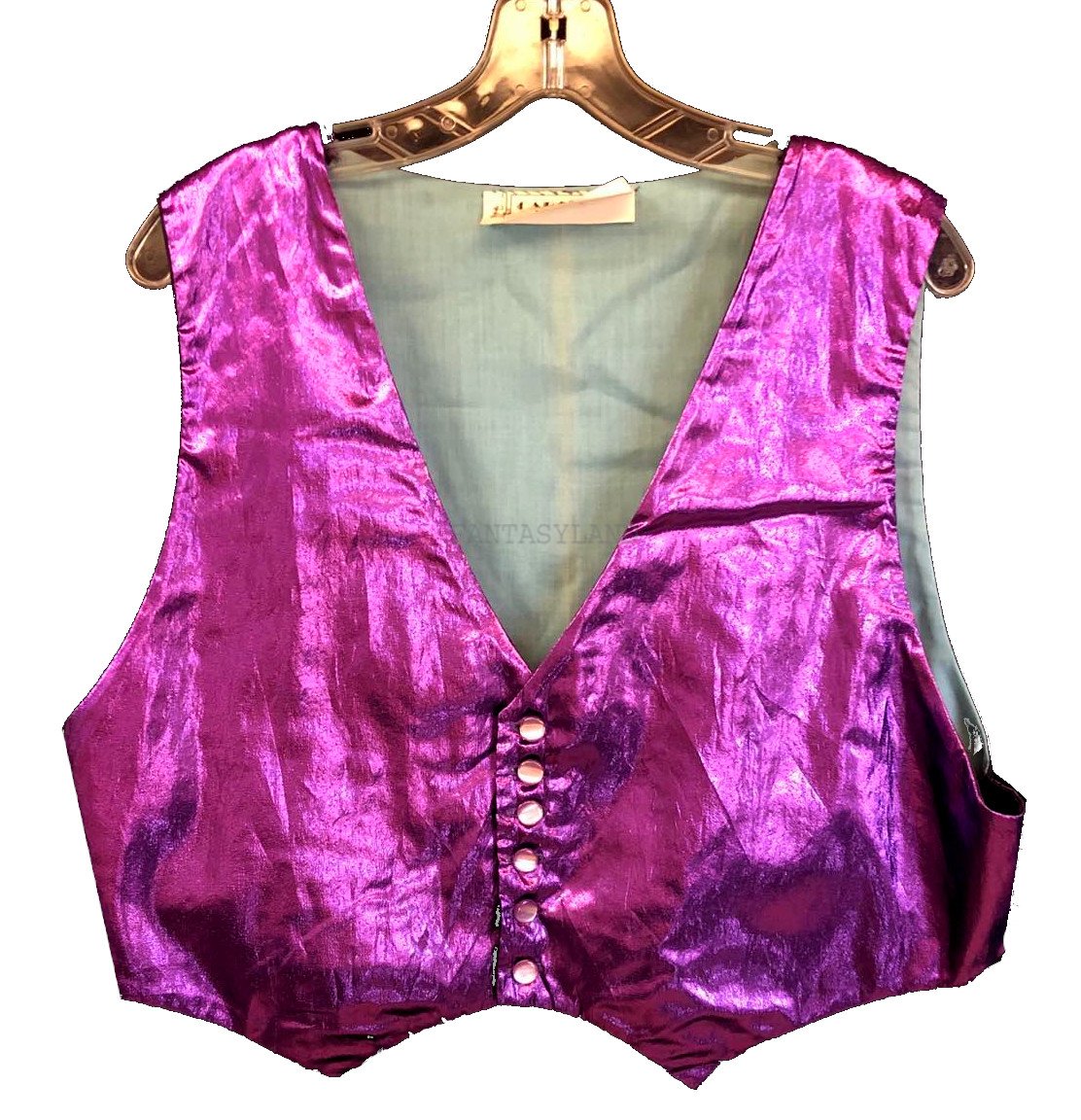 Purple Lame' Vest