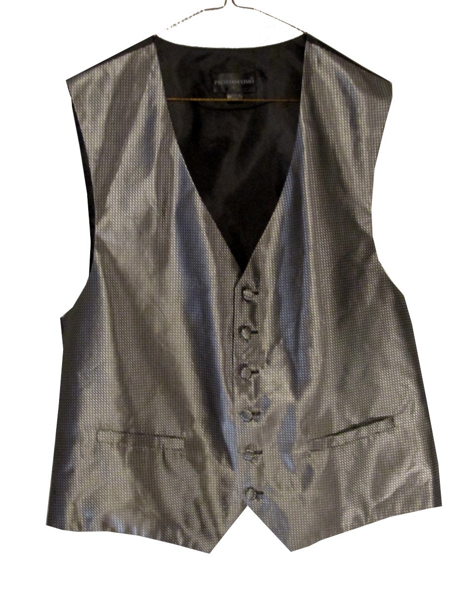 Silver Vest Closed Back