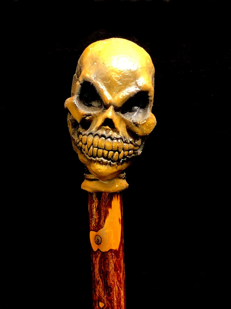 Skull Staff Topper