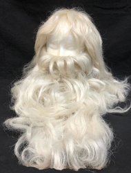 Santa wig and Beard Wizard Set Rental