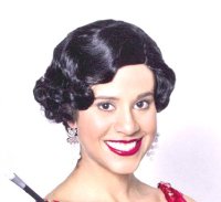 TWENTIES - ROARING FINGERWAVE WIG - Black