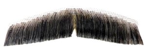 MOUSTACHE HUMAN HAIR Black Lt Brown Brown Mixed Grey MOUSTACHE HUMAN HAIR Black Lt Brown Brown Mixed Grey